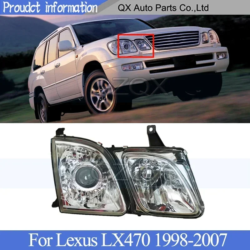 CAPQX Front Bumper Head Light Head Lamp For Lexus LX470 1998-2007 Front Headlight Headlamp
CAPQX Front Bumper Head Light Head Lamp For Lexus LX470 1998-2007 Front Headlight Headlamp