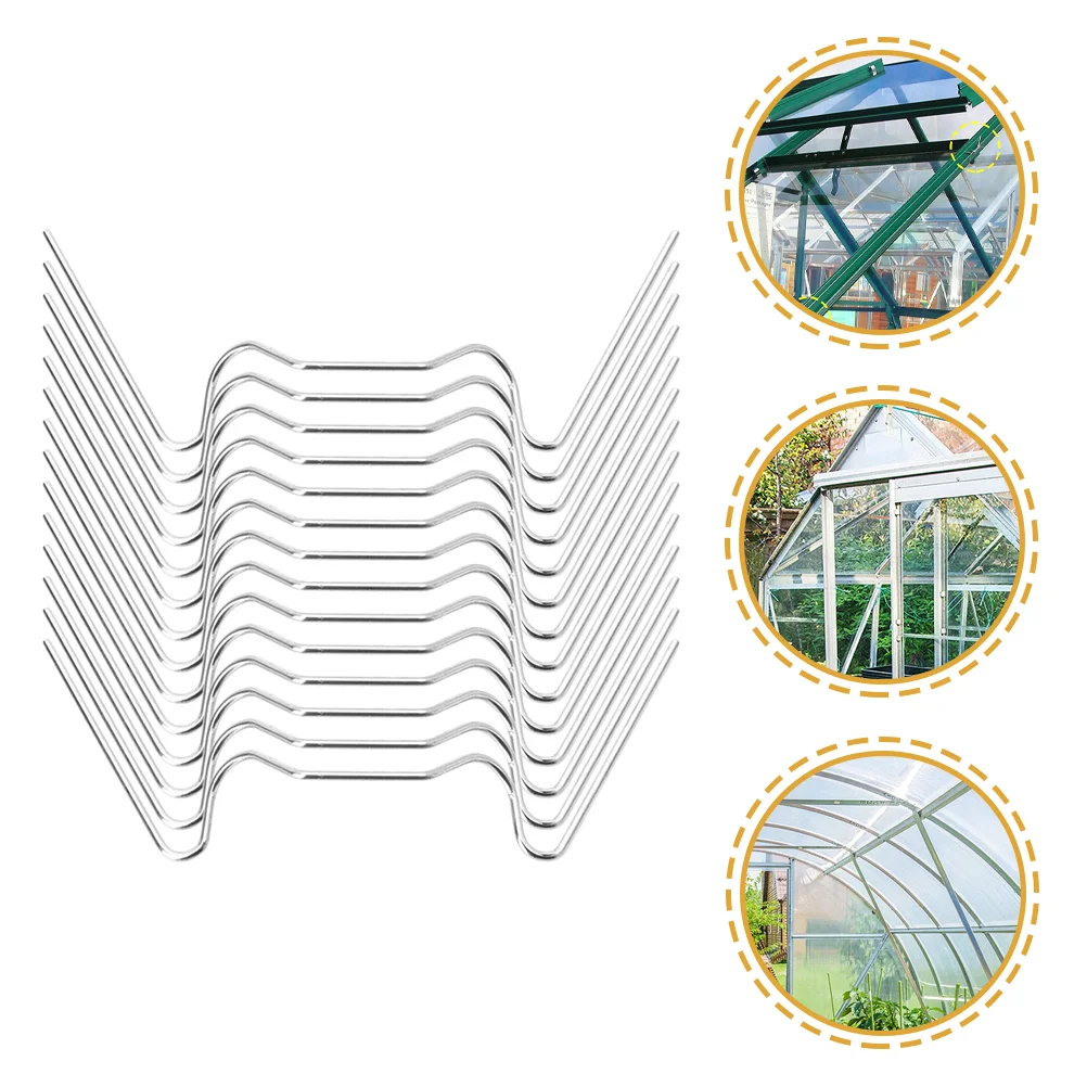 50pcs W Type Clips Stainless Steel 1.2x75x30mm Greenhouse Glass Pane Fixing Supplies Wire Clamps For Garden House
50pcs W Type Clips Stainless Steel 1.2x75x30mm Greenhouse Glass Pane Fixing Supplies Wire Clamps For Garden House