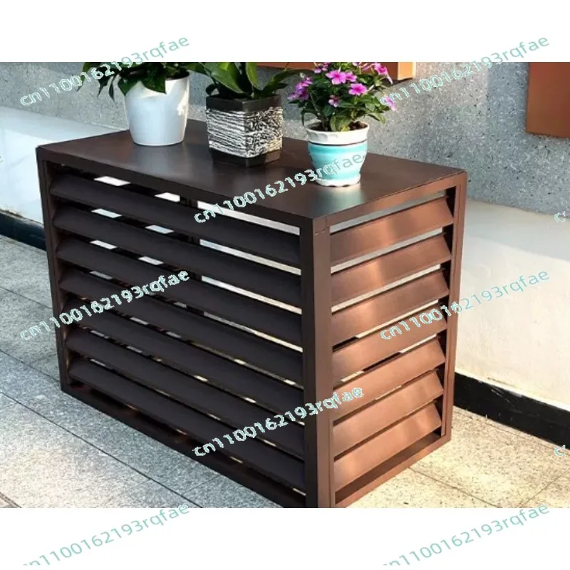 Electric/manual Aluminum alloy air conditioner outer machine cover louver Outdoor machine protective cover rainproof vent louver
Electric/manual Aluminum alloy air conditioner outer machine cover louver Outdoor machine protective cover rainproof vent louver