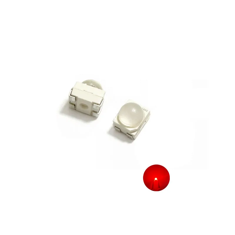 100pcs/lot PLCC4 3528 Red 612-616nm Leds Chips for Traffic lights Backlighting Marker Automotive lighting
100pcs/lot PLCC4 3528 Red 612-616nm Leds Chips for Traffic lights Backlighting Marker Automotive lighting