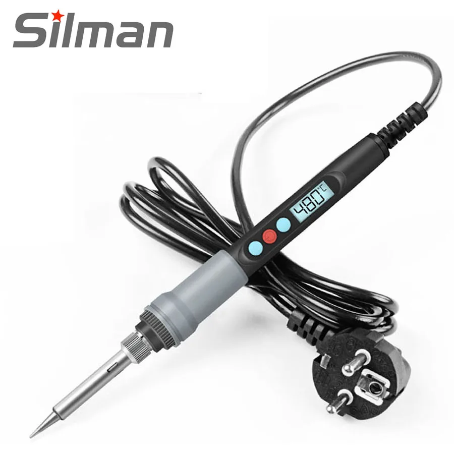 90W Soldering Iron LED Digital Display Adjustment And Repair 110V Electric Solder Iron 220V Portable Tin Welding Tools
90W Soldering Iron LED Digital Display Adjustment And Repair 110V Electric Solder Iron 220V Portable Tin Welding Tools