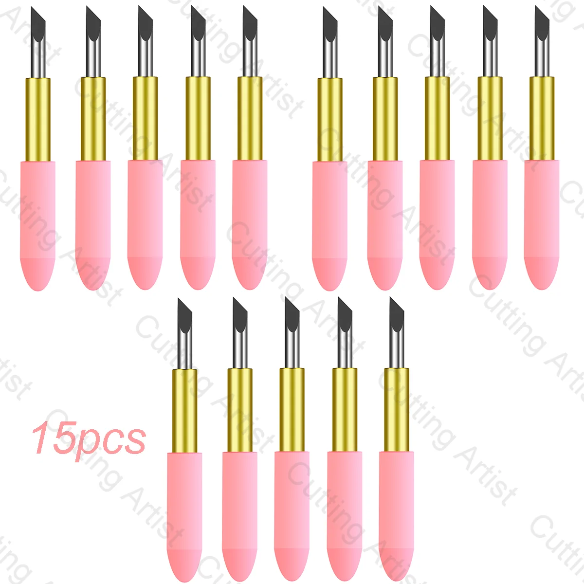 15pcs Bonded Fabric Cutter Premium Fine Point Blade for Cricut Maker 3 Explore 3 Air Cameo 4 Roland Sunshine GCC Jaguar Skycut
15pcs Bonded Fabric Cutter Premium Fine Point Blade for Cricut Maker 3 Explore 3 Air Cameo 4 Roland Sunshine GCC Jaguar Skycut