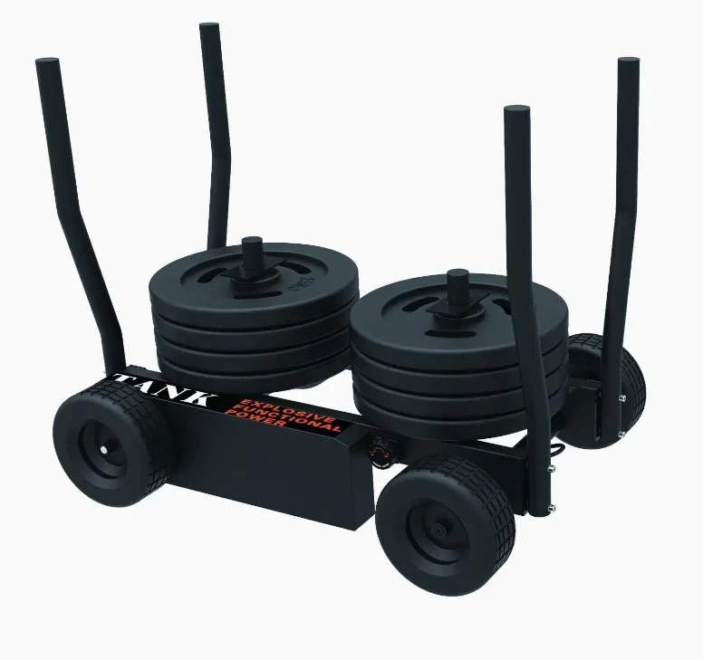 New Design Durable Steel Push Sled with Wheels for Tank Factory Gym Equipment Weighted Sled
New Design Durable Steel Push Sled with Wheels for Tank Factory Gym Equipment Weighted Sled