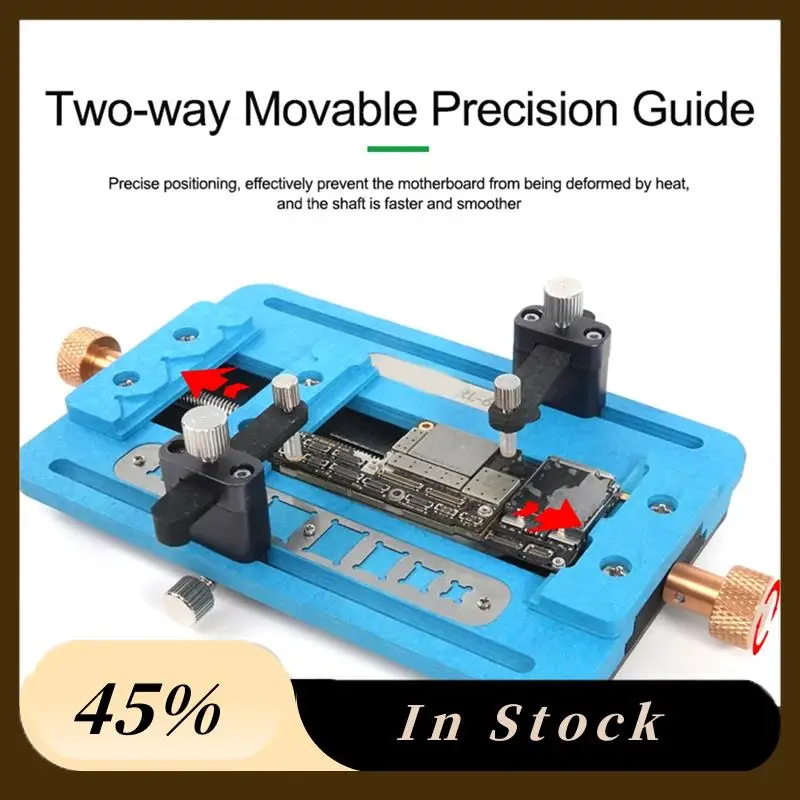 1 PCS RL-601F Multipurpose Mobile Phone Motherboard Repair Fixture Multi-Function Positioning Dual Clamps
1 PCS RL-601F Multipurpose Mobile Phone Motherboard Repair Fixture Multi-Function Positioning Dual Clamps