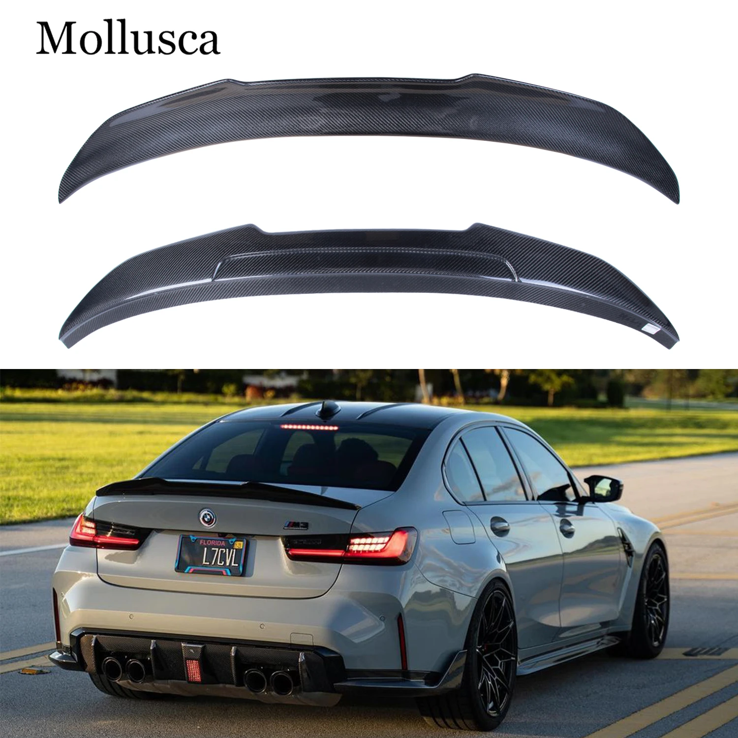 For BMW 3 Series G20 G28&M3 G80 PSM Style Carbon fiber Rear Spoiler Trunk wing 2018-2025
For BMW 3 Series G20 G28&M3 G80 PSM Style Carbon fiber Rear Spoiler Trunk wing 2018-2025