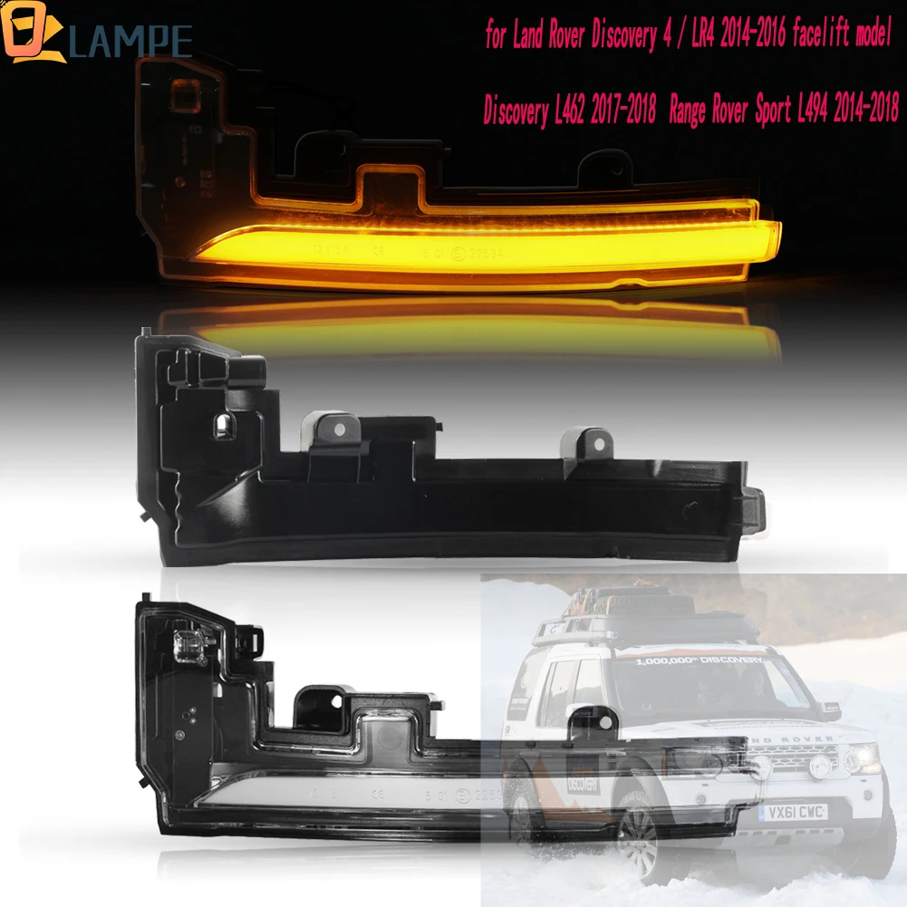 Фонарь поворотный для зеркала заднего вида, 2 шт., для Land Rover Discovery 4 LR4 L462 Range Rover Sport L494 MK IV L405
Фонарь поворотный для зеркала заднего вида, 2 шт., для Land Rover Discovery 4 LR4 L462 Range Rover Sport L494 MK IV L405