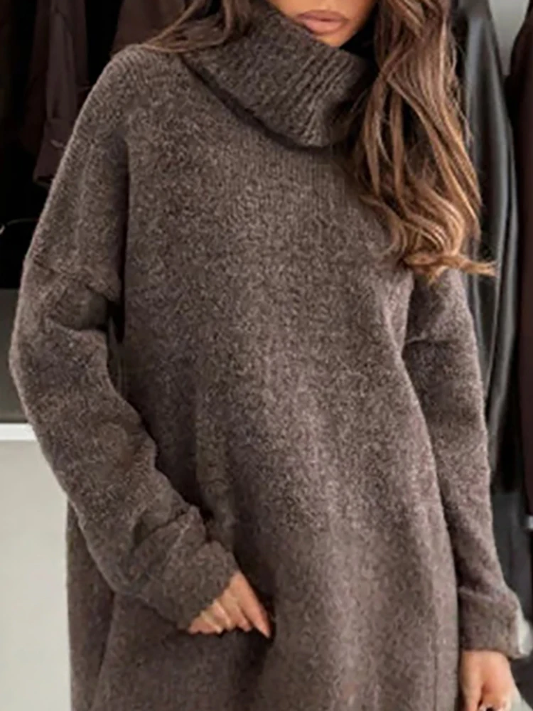 Повседневный свитер с воротником, топ + платье, осенний комплект из 2 предметов, зима 2025 года, вязаный элегантный наряд с длинными рукавами, свободный костюм в стиле ретро
Повседневный свитер с воротником, топ + платье, осенний комплект из 2 предметов, зима 2025 года, вязаный элегантный наряд с длинными рукавами, свободный костюм в стиле ретро