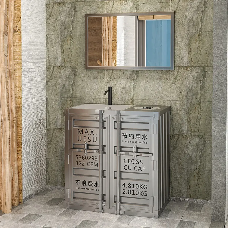 Bar personalized creative container retro washbasin industrial wind integrated floor color commercial washbasin basin cabinet
Bar personalized creative container retro washbasin industrial wind integrated floor color commercial washbasin basin cabinet