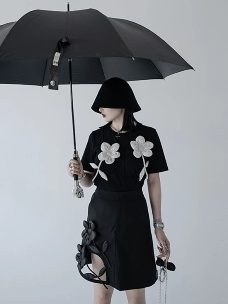 Exclusive Women Mini A-line Skirt Cute Latest Design Cut-out Patch Dimensional Flowers High-end Unique Chic
Exclusive Women Mini A-line Skirt Cute Latest Design Cut-out Patch Dimensional Flowers High-end Unique Chic