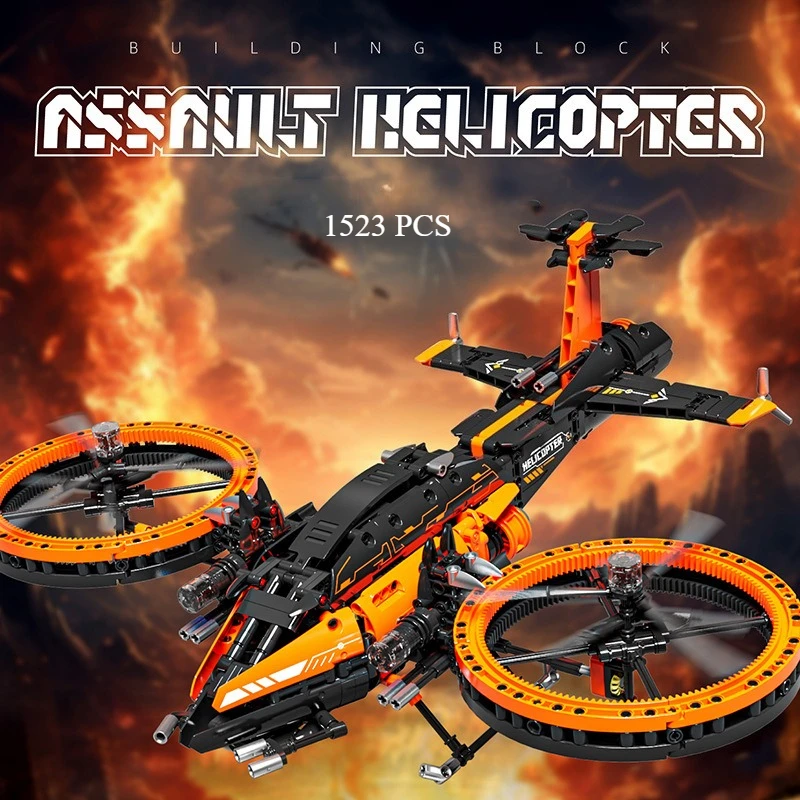 1523 PCS American Double Helicopter Model Kit with Elegant Stand DIY Decoration Collectible Gift for Holidays
1523 PCS American Double Helicopter Model Kit with Elegant Stand DIY Decoration Collectible Gift for Holidays