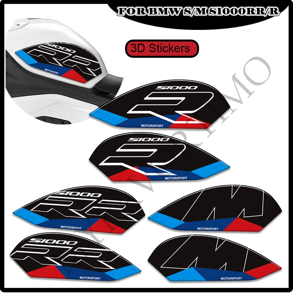 Для BMW S1000RR S1000R S 1000 R RR S1000 S1000 M M1000R M1000RR 2021-2025 Накладка на бак Газ Мазут Комплект защиты колена 3D-наклейки 
Для BMW S1000RR S1000R S 1000 R RR S1000 S1000 M M1000R M1000RR 2021-2025 Накладка на бак Газ Мазут Комплект защиты колена 3D-наклейки