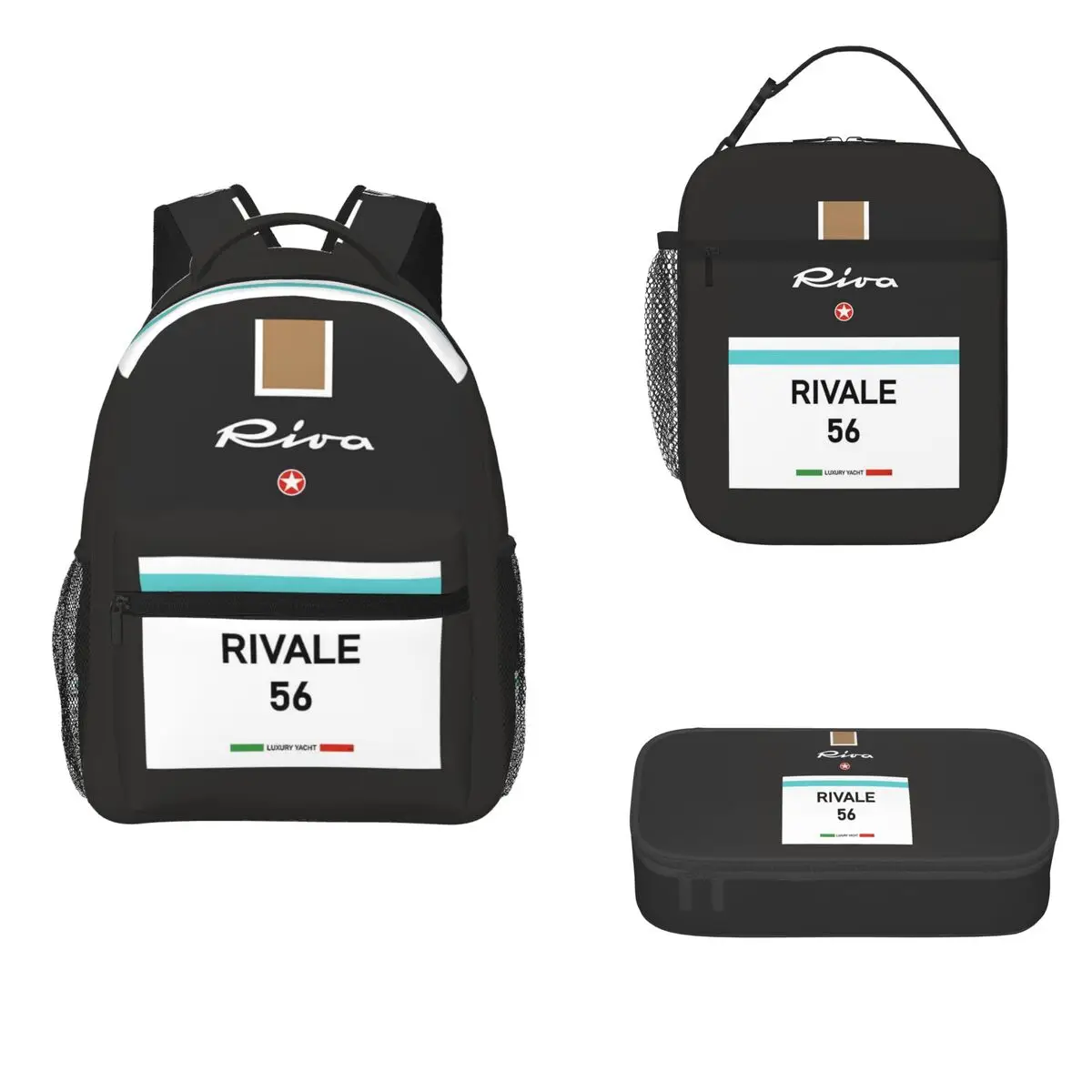 Rivale Riva Aquarama Италия Французская Ривьера Монако Винтажные рюкзаки для мальчиков и девочек Сумка для книг Рюкзак Сумка для обеда Сумка для ручек Набор из трех предметов
Rivale Riva Aquarama Италия Французская Ривьера Монако Винтажные рюкзаки для мальчиков и девочек Сумка для книг Рюкзак Сумка для обеда Сумка для ручек Набор из трех предметов