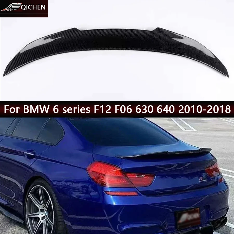 For BMW 6 series F12 F06 630 640 Carbon Fiber Tail fins Rear Spoiler Duckbill Car Wing Rear wing Car Accessories body kit
For BMW 6 series F12 F06 630 640 Carbon Fiber Tail fins Rear Spoiler Duckbill Car Wing Rear wing Car Accessories body kit