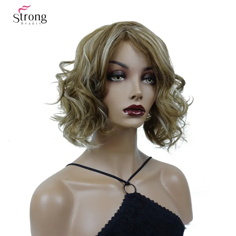 Синтетический парик StrongBeauty с короткими вьющимися волосами Светло-коричневые/светлые парики для женщин
Синтетический парик StrongBeauty с короткими вьющимися волосами Светло-коричневые/светлые парики для женщин