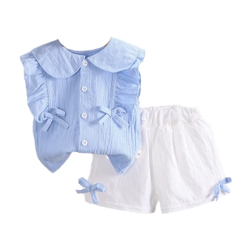 New Summer Fashion Baby Girls Clothes Suit Children Vest Shorts 2Pcs/Sets Toddler Casual Costume Infant Outfits Kids Tracksuits
New Summer Fashion Baby Girls Clothes Suit Children Vest Shorts 2Pcs/Sets Toddler Casual Costume Infant Outfits Kids Tracksuits