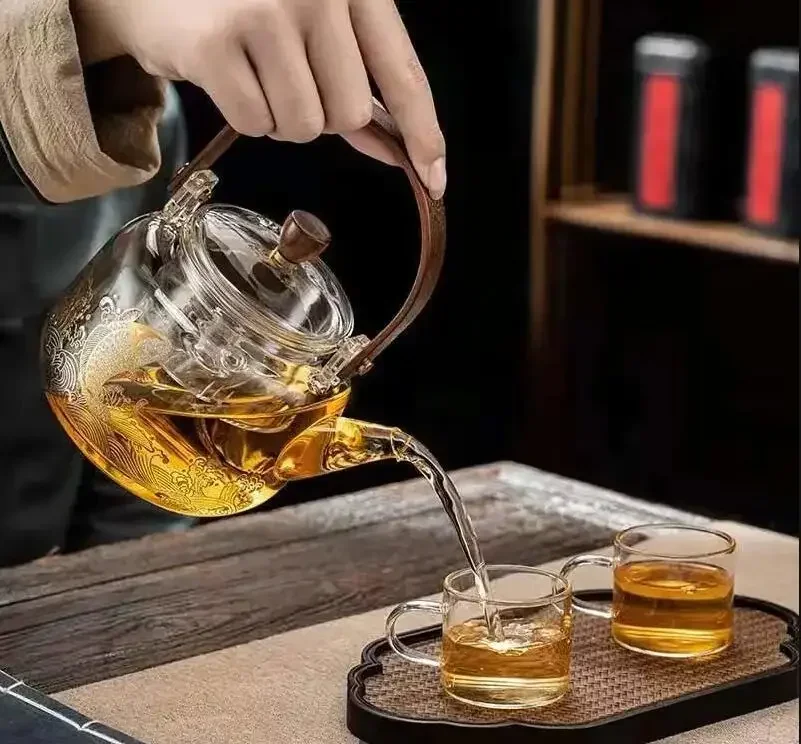 Glass Teapot Tea Making Set Heat Resistant Kettle Can Be Heated Tea Maker Infuser Tea Utensils Accessories Home Teaware
Glass Teapot Tea Making Set Heat Resistant Kettle Can Be Heated Tea Maker Infuser Tea Utensils Accessories Home Teaware