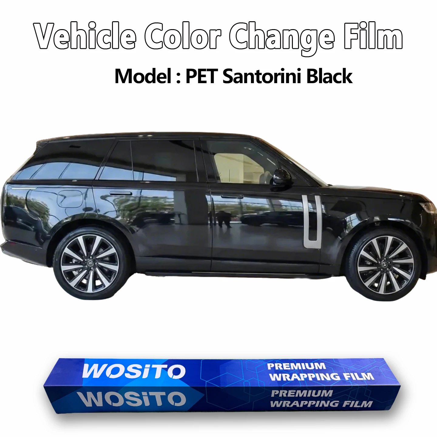 PET Santorini Black Metallic Car Wrap Film Gloss Vehicle Vinyl Color Change Wrap
PET Santorini Black Metallic Car Wrap Film Gloss Vehicle Vinyl Color Change Wrap