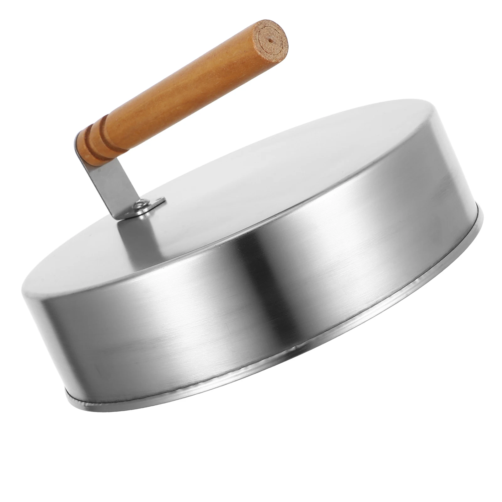 Stainless Steel Round Basting Cover BBQ Grill Cheese Melting Dome Heat Resistant Wood Handle Ideal Steaming Vegetables Baking
Stainless Steel Round Basting Cover BBQ Grill Cheese Melting Dome Heat Resistant Wood Handle Ideal Steaming Vegetables Baking