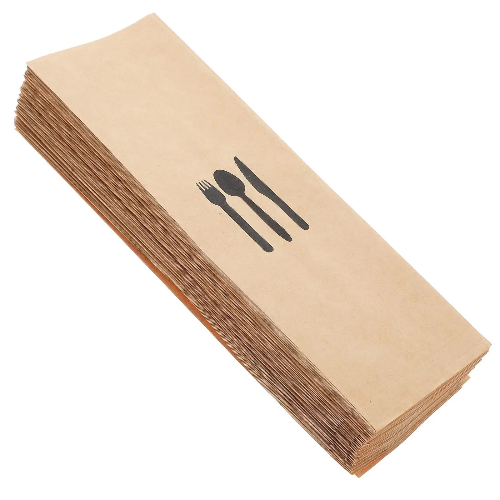 100 Pcs Kraft Paper Cutlery Set Storage Drawer Wedding Utensil Bag Decorate Child
100 Pcs Kraft Paper Cutlery Set Storage Drawer Wedding Utensil Bag Decorate Child