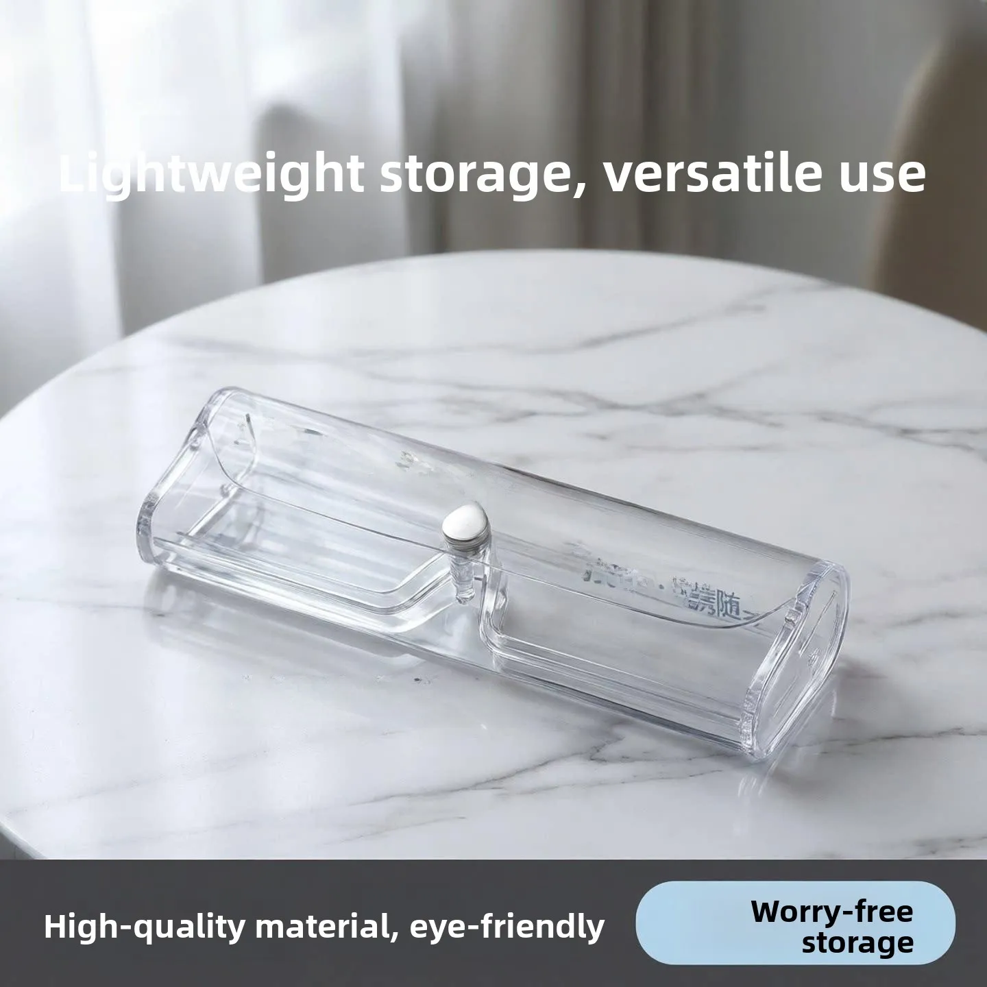 Ultra Lightweight Portable Transparent Plastic Glasses Case Men Women Reading Glasses Storage Box Sunglasses Organizer
Ultra Lightweight Portable Transparent Plastic Glasses Case Men Women Reading Glasses Storage Box Sunglasses Organizer