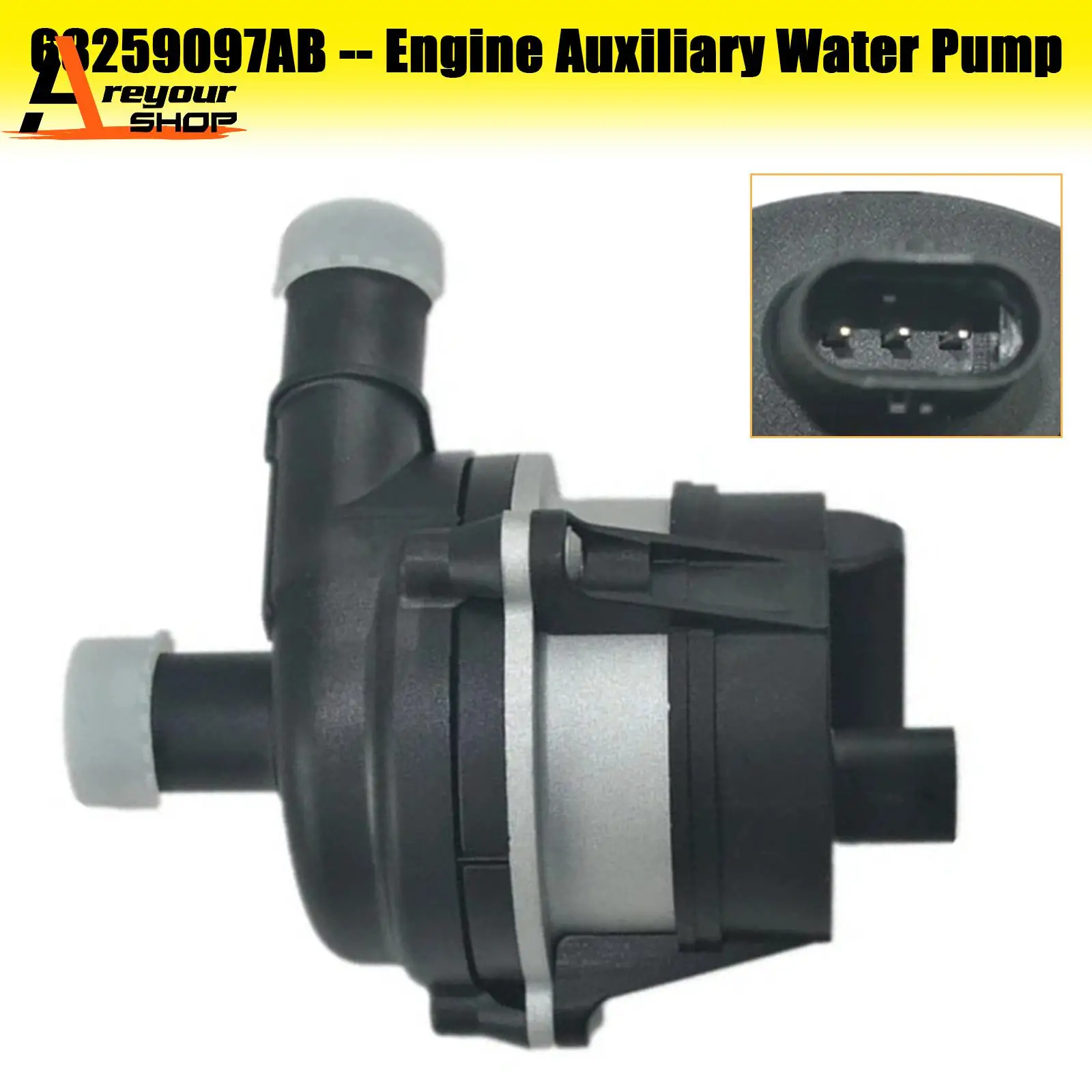 Engine Auxiliary Water Pump for Jeep Cherokee 2019 2020 2021 68259097AB
Engine Auxiliary Water Pump for Jeep Cherokee 2019 2020 2021 68259097AB