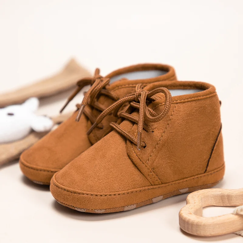 Newborns Baby Boys Girls Shoes Retro PU Soft Bottom Anti-slip Lacing Toddler Shoes First Walkers Infant Baby Booties
Newborns Baby Boys Girls Shoes Retro PU Soft Bottom Anti-slip Lacing Toddler Shoes First Walkers Infant Baby Booties