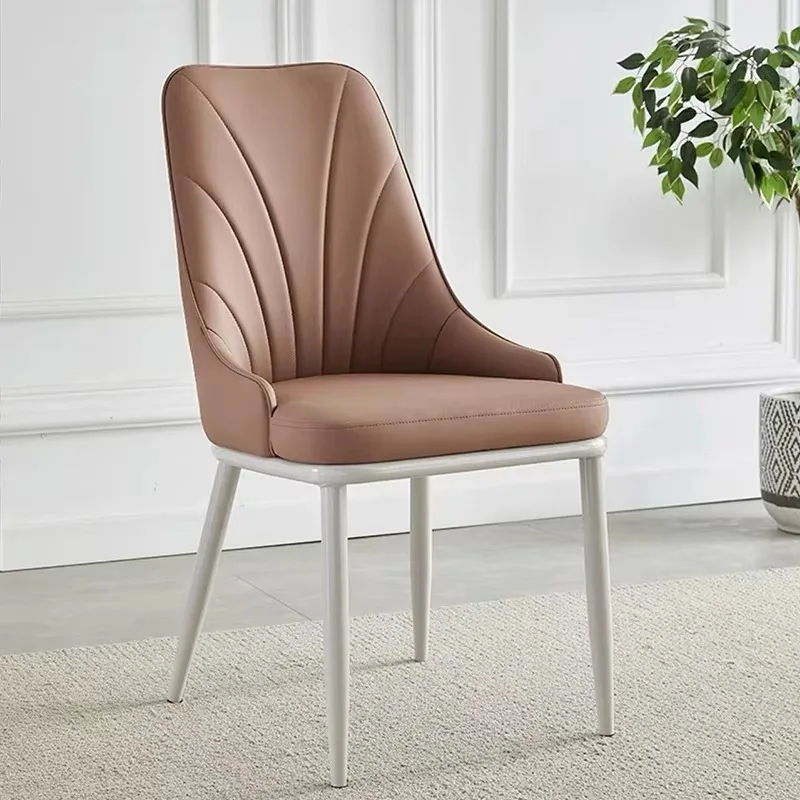 Luxury Modern High Back Steel Dining Chair with Leather Upholstery Eco-Friendly & Durable Design Home Furniture Living Rooms
Luxury Modern High Back Steel Dining Chair with Leather Upholstery Eco-Friendly & Durable Design Home Furniture Living Rooms