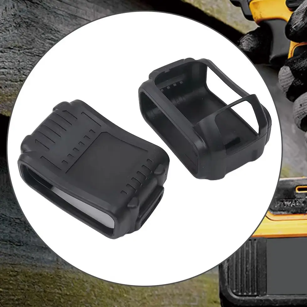 2pcs Black Silicone Protect Case Cover For 20V 4.0,5.0 Battery Protective Cover Power Tool Accessory In Stock Wholesale
2pcs Black Silicone Protect Case Cover For 20V 4.0,5.0 Battery Protective Cover Power Tool Accessory In Stock Wholesale