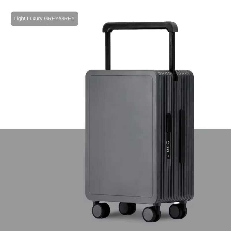 Center Wide Handle Suitcase Rolling Luggage with Spinner Wheels Carry-on Cabin Suitcase 20-inch Large Capacity Travel Trolley Ca
Center Wide Handle Suitcase Rolling Luggage with Spinner Wheels Carry-on Cabin Suitcase 20-inch Large Capacity Travel Trolley Ca