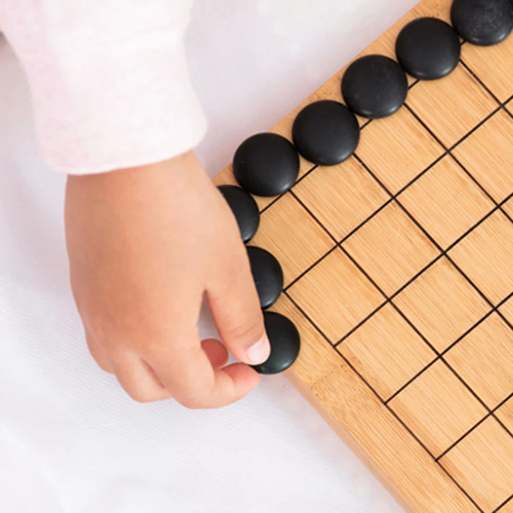 100Pcs Go Game Pieces High Quality Stone-Like Beads Mini Chess Set for Strategy Game Indoor Outdoor Play Flat Beads
100Pcs Go Game Pieces High Quality Stone-Like Beads Mini Chess Set for Strategy Game Indoor Outdoor Play Flat Beads