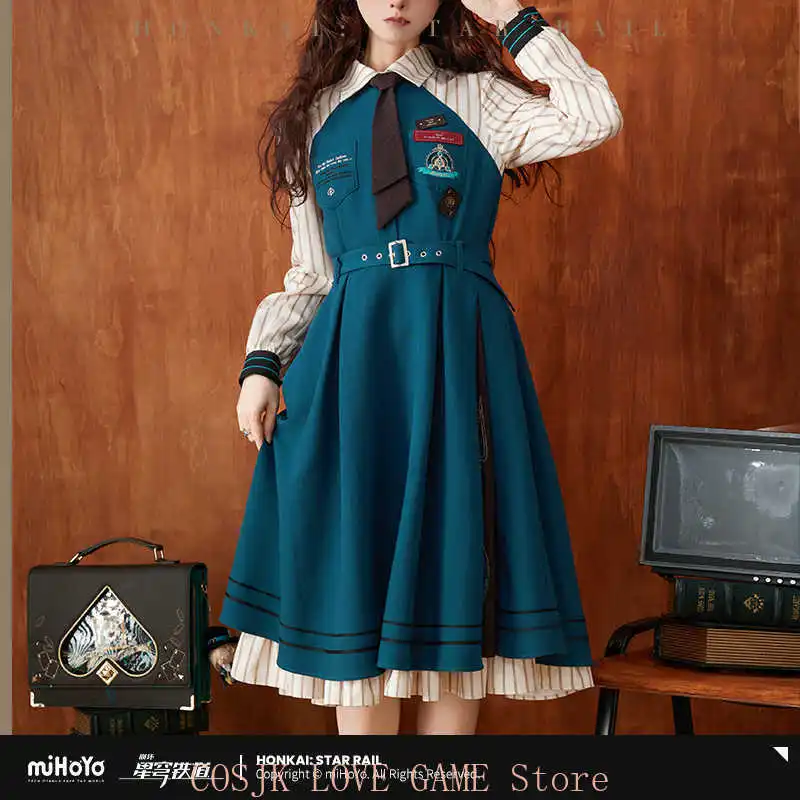 Presale Game Honkai Star Rail Official Merch miHoYo Original Aventurine Theme Impression Long Sleeve Dress Women Gift
Presale Game Honkai Star Rail Official Merch miHoYo Original Aventurine Theme Impression Long Sleeve Dress Women Gift