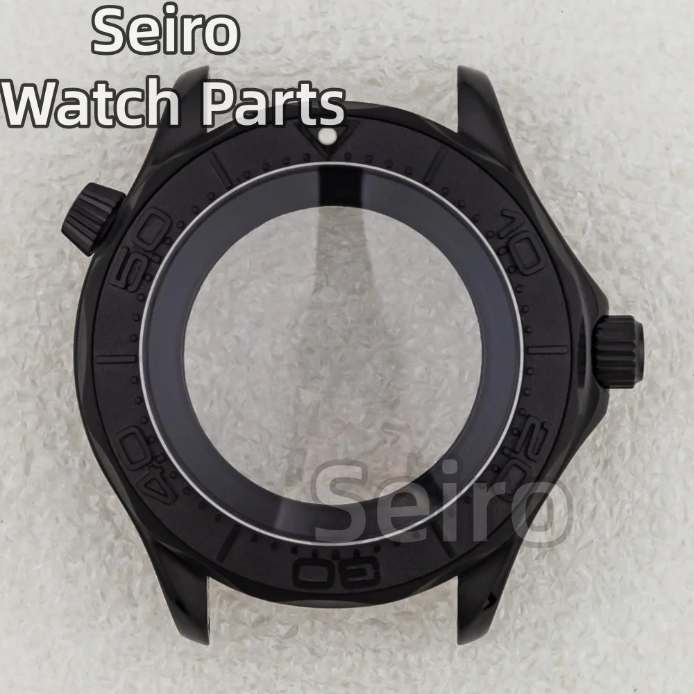 High Quality 41mm NH35 Case Band Black PVD for Seamaster 300 NH35 NH36 movement 31mm Dial 316L Stainless Steel Diver Watch Case
High Quality 41mm NH35 Case Band Black PVD for Seamaster 300 NH35 NH36 movement 31mm Dial 316L Stainless Steel Diver Watch Case