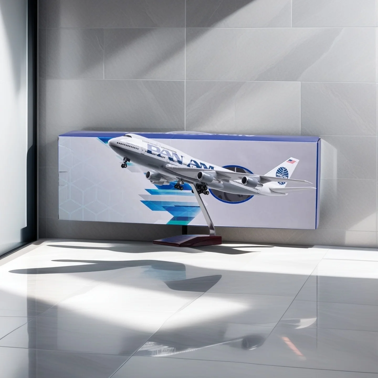 Diecast 47cm 747 Pan Am B747 Airlines Toys Plane Model Resin With Landing Gear Aircraft Airplanes Model Toy For Collection Gift
Diecast 47cm 747 Pan Am B747 Airlines Toys Plane Model Resin With Landing Gear Aircraft Airplanes Model Toy For Collection Gift
