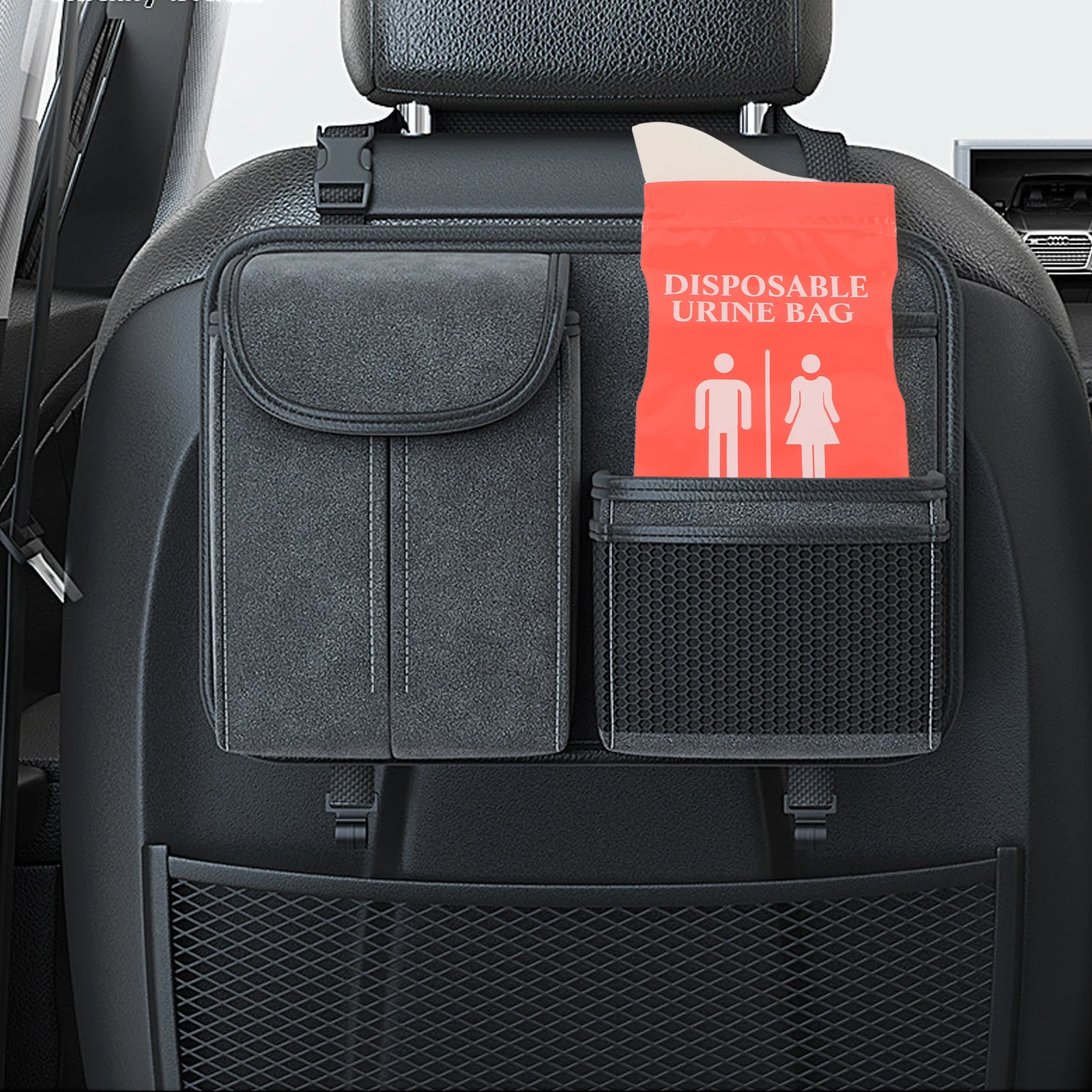 4 Pcs Emergency Urine Bag for Car Travel Portable Unisex Water Soluble Film Absorbent Camping Vomit Bag Toilet Storage Solution 
4 Pcs Emergency Urine Bag for Car Travel Portable Unisex Water Soluble Film Absorbent Camping Vomit Bag Toilet Storage Solution