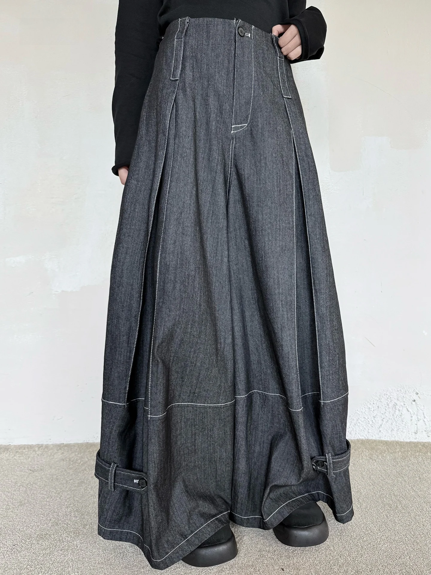 Повседневные джинсы Bla, женские осенне-зимние свободные джинсы, несколько методов синей, универсальные длинные повседневные брюки с контрастной строчкой
Повседневные джинсы Bla, женские осенне-зимние свободные джинсы, несколько методов синей, универсальные длинные повседневные брюки с контрастной строчкой