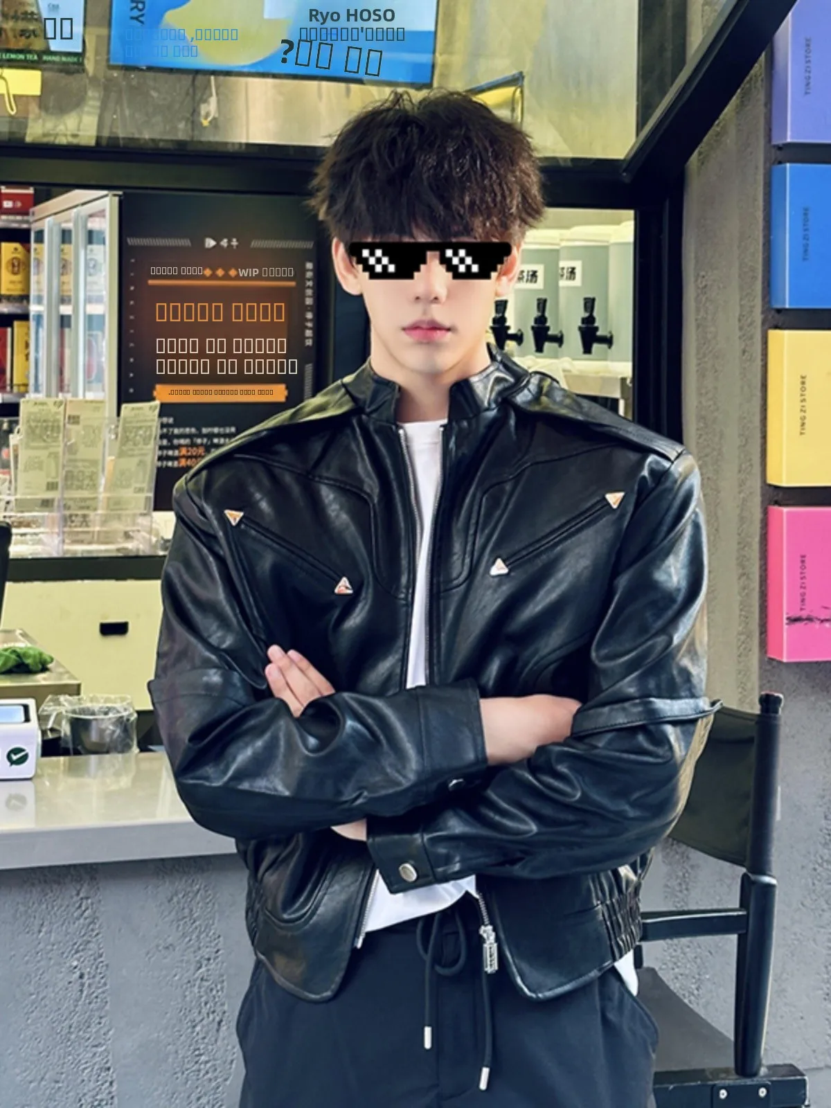 Мужская кожаная куртка в американском стиле для мотоциклистов, весна-осень, новинка, премиум-качество, для езды на мотоцикле, повседневная, молодежная
Мужская кожаная куртка в американском стиле для мотоциклистов, весна-осень, новинка, премиум-качество, для езды на мотоцикле, повседневная, молодежная