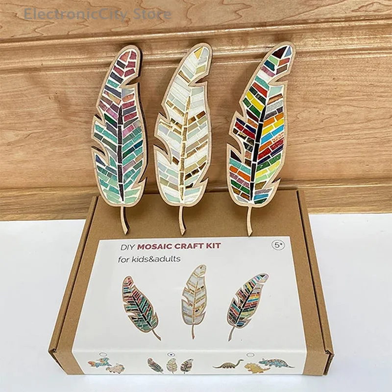 Creative DIY Stained Glass Craft Mosaic Kit Bright Feather DIY Mosaic Kit Handmade Crafts Lovers For Adults/Kids
Creative DIY Stained Glass Craft Mosaic Kit Bright Feather DIY Mosaic Kit Handmade Crafts Lovers For Adults/Kids