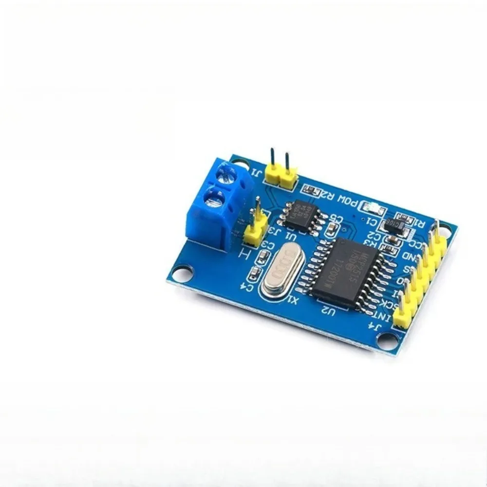 MCP2515 TJA1050 CAN Bus Module SPI Interface for Arduino STM32 ARM Controller Car Diagnostic Industrial Control OBD2 Communicati
MCP2515 TJA1050 CAN Bus Module SPI Interface for Arduino STM32 ARM Controller Car Diagnostic Industrial Control OBD2 Communicati