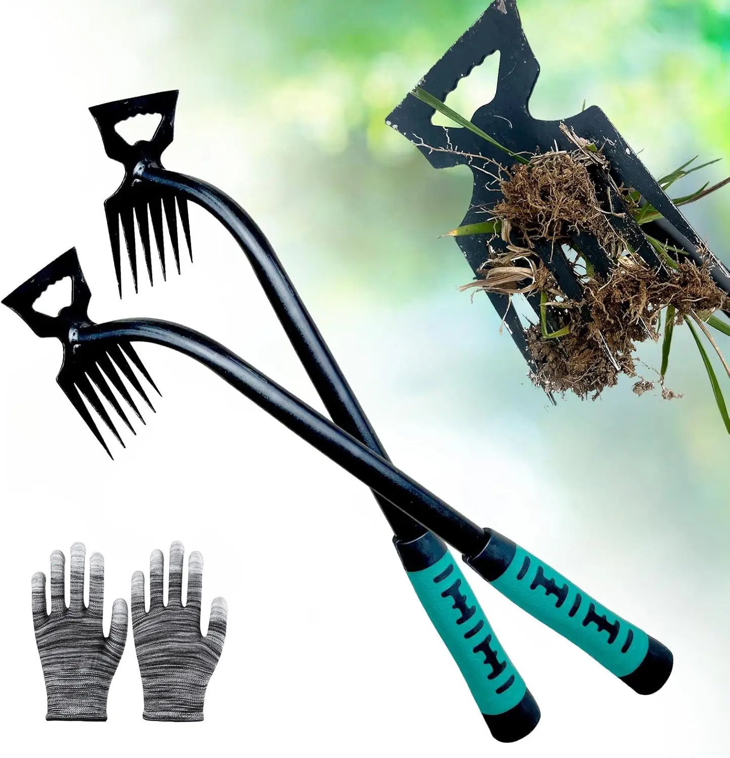 Weed Puller Tool-2Pcs Gardening Hand Weeder Tools, 2026 New Weeding Artifact Uprooting Weeding Tool, Manganese Steel Weed Removal TooL, 6 Teethes Dual Purpose Manual Weed Pulling Tool for Yard Gardenl
Weed Puller Tool-2Pcs Gardening Hand Weeder Tools, 2026 New Weeding Artifact Uprooting Weeding Tool, Manganese Steel Weed Removal TooL, 6 Teethes Dual Purpose Manual Weed Pulling Tool for Yard Gardenl