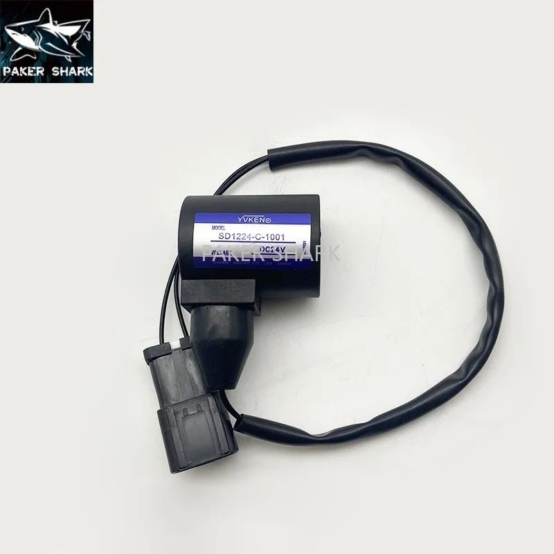 For KOMATSU PC60-7 PC60-8 Pilot Safety Lock Solenoid Valve Coil 1031 PC120-6 PC60-7 Solenoid Valve Excavator
For KOMATSU PC60-7 PC60-8 Pilot Safety Lock Solenoid Valve Coil 1031 PC120-6 PC60-7 Solenoid Valve Excavator