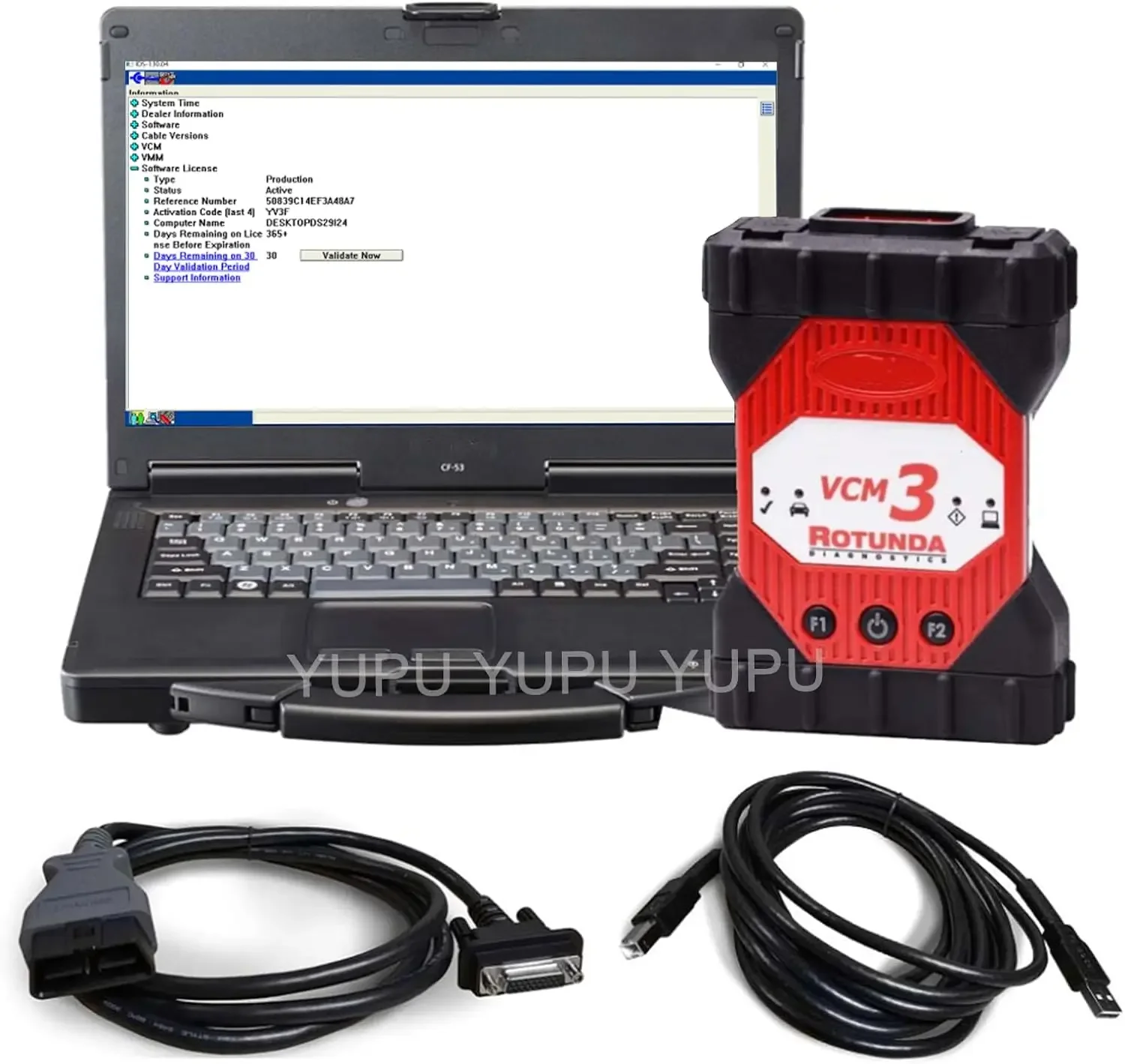 Диагностический инструмент VCM3 с ноутбуком CF-53 IDS V130 Детектор неисправностей Инструмент для программирования VCM 3, поддерживает CAN-FD DOIP
Диагностический инструмент VCM3 с ноутбуком CF-53 IDS V130 Детектор неисправностей Инструмент для программирования VCM 3, поддерживает CAN-FD DOIP