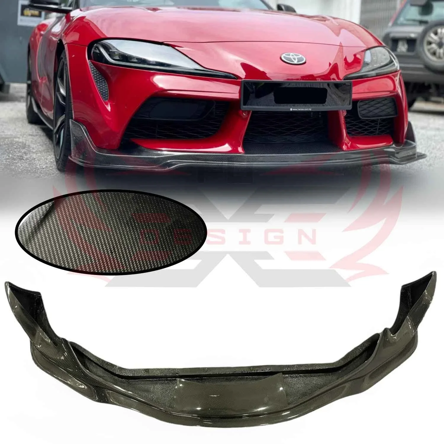 Для Toyota GR Supra A90 A91 MB Style сухой карбоновый передний бампер сплиттер для губ
Для Toyota GR Supra A90 A91 MB Style сухой карбоновый передний бампер сплиттер для губ