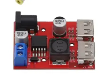 49.8*35.9 Mm Car Charging Module Converter, Dual USB Interface, 3V-36V, Suitable For Car Phone And Tablet Charging
49.8*35.9 Mm Car Charging Module Converter, Dual USB Interface, 3V-36V, Suitable For Car Phone And Tablet Charging