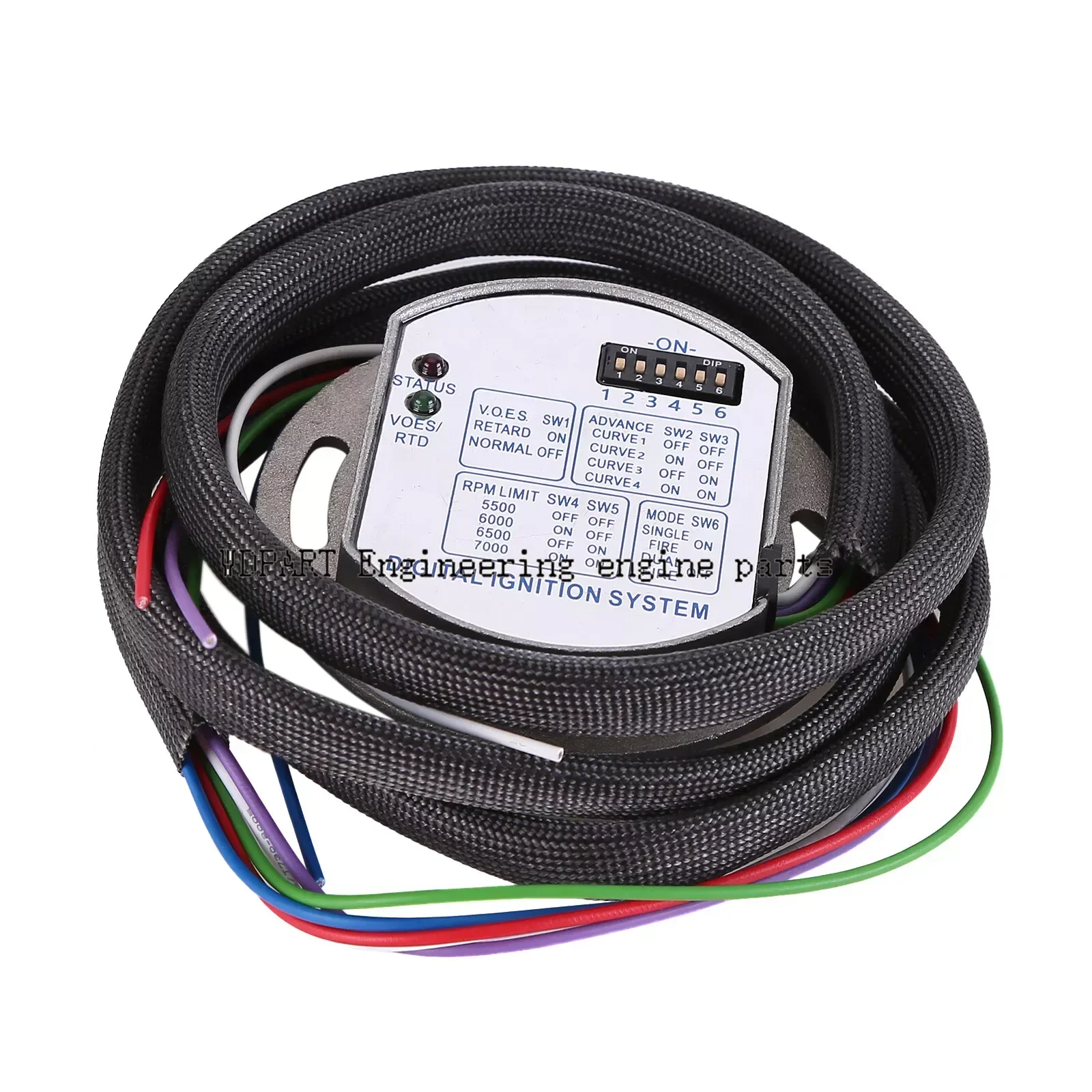 Motorcycle Programmable Single Fire Electronic Ignition Module For Harley-Davidson 53-644 53644
Motorcycle Programmable Single Fire Electronic Ignition Module For Harley-Davidson 53-644 53644