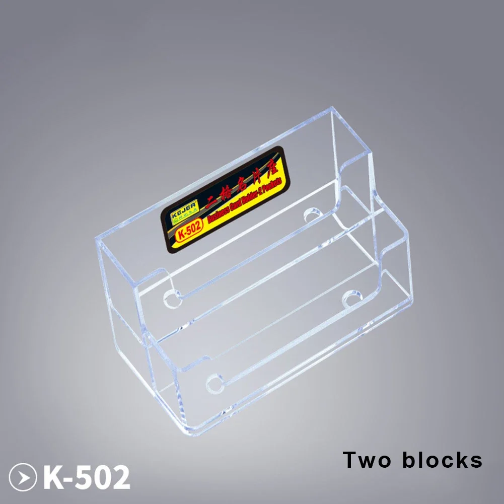 High Quality Practical Brand New Business Card Holder Visiting Card Multi-layer Office Plastic Transparent 1pcs
High Quality Practical Brand New Business Card Holder Visiting Card Multi-layer Office Plastic Transparent 1pcs