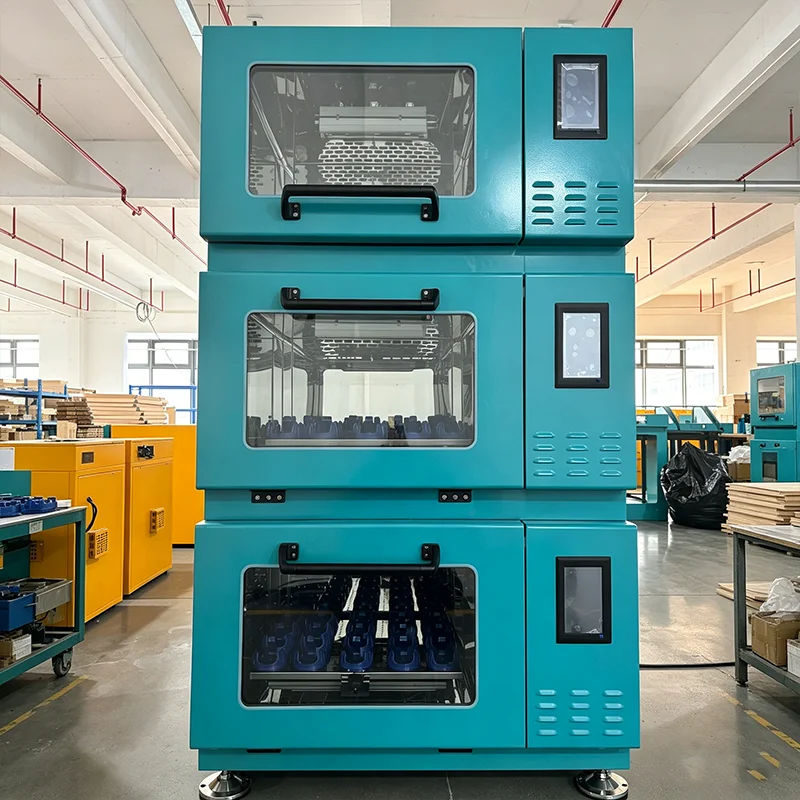 DYC-140L/280L Stackable Orbital Shaker Incubator | 3-Tier Laboratory Shaker With UV Sterilization Door To Door
DYC-140L/280L Stackable Orbital Shaker Incubator | 3-Tier Laboratory Shaker With UV Sterilization Door To Door