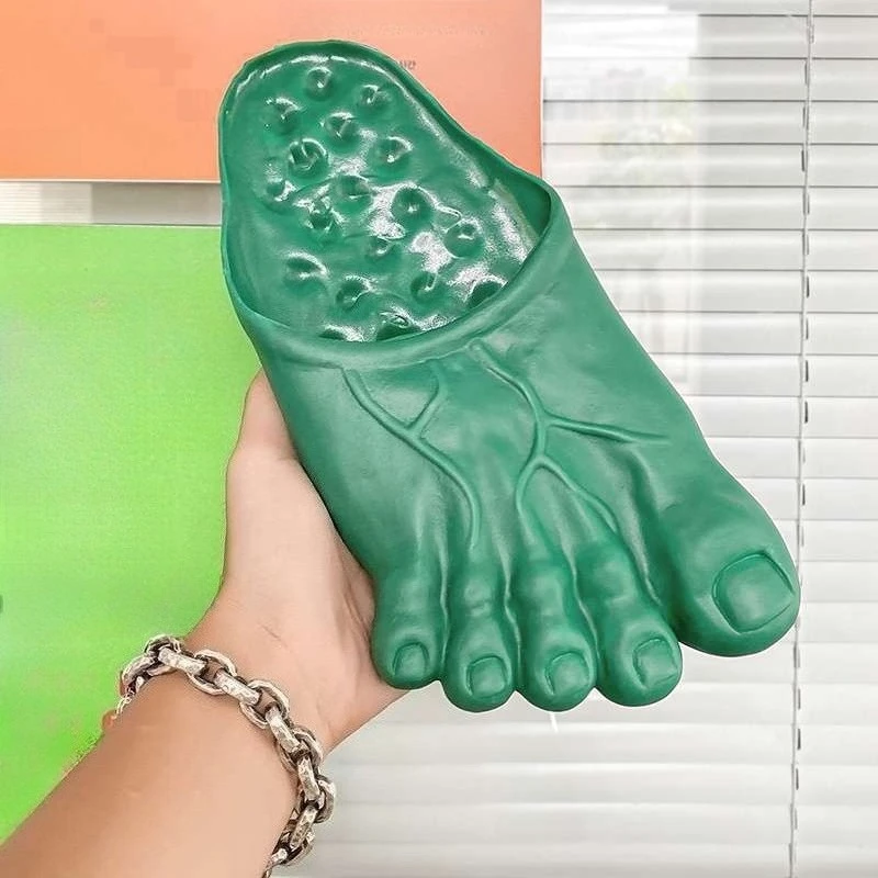 Hulk Slippers New Soft Base Men's Big Feet Slippers Party Shoes Funny Halloween Shoe Cover Show Cosplay Toys
Hulk Slippers New Soft Base Men's Big Feet Slippers Party Shoes Funny Halloween Shoe Cover Show Cosplay Toys