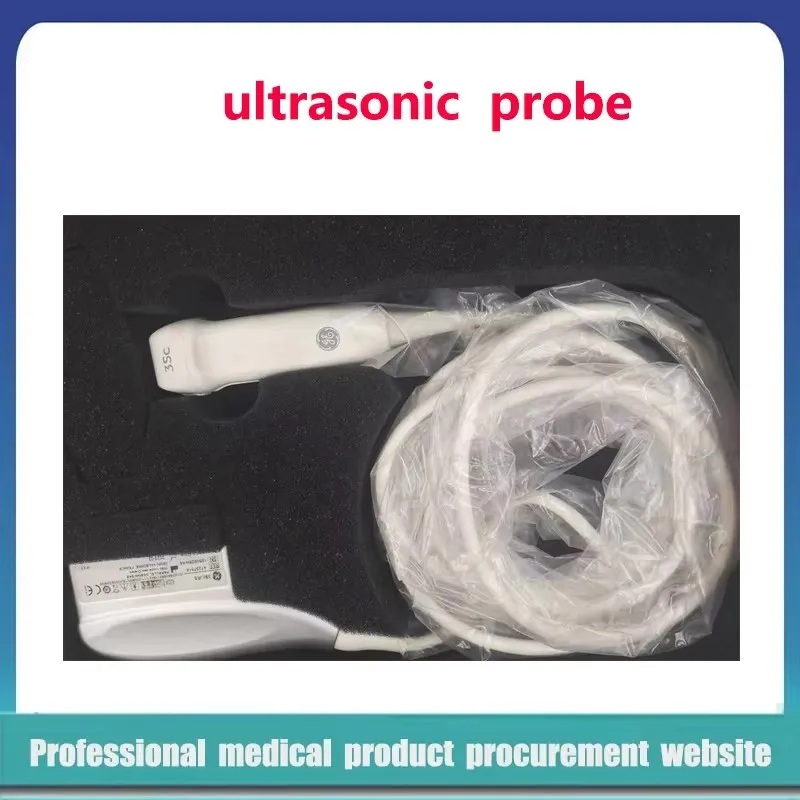 New Original 3SC-RS Phased Cardiac Ultrasound Transducer Probe for GE Phased Vivid I /e/ S5/T8
New Original 3SC-RS Phased Cardiac Ultrasound Transducer Probe for GE Phased Vivid I /e/ S5/T8