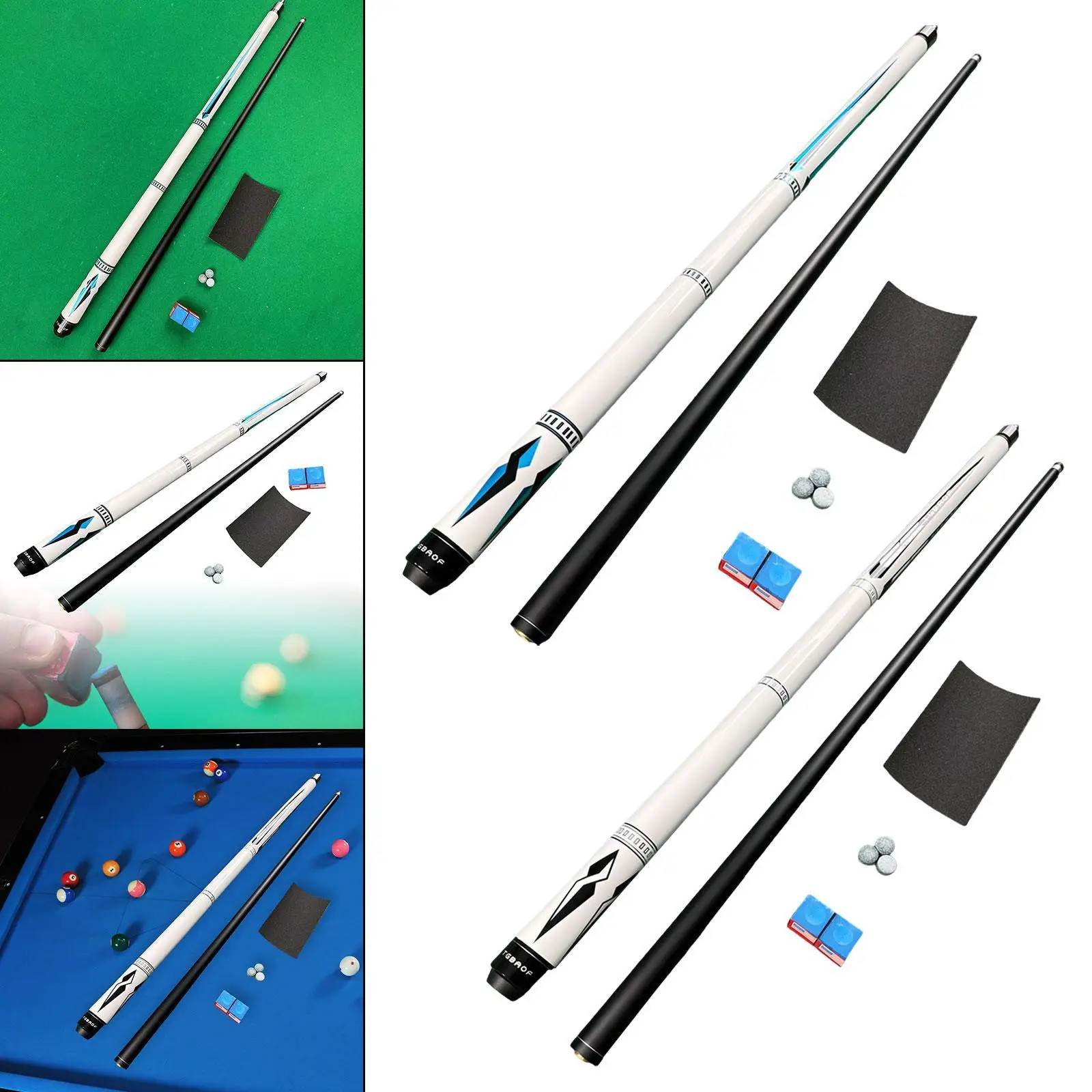 Wooden Billiard Pool Cue Stick Two Section Split Beginner Pool Stick Set Snooker Cues for Billiards Training
Wooden Billiard Pool Cue Stick Two Section Split Beginner Pool Stick Set Snooker Cues for Billiards Training