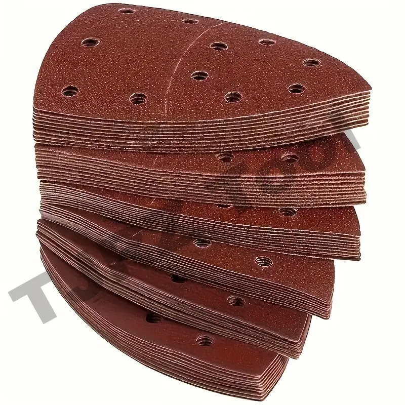 65Pcs 11-Hole Mouse Triangle Sandpaper 40-240 Grit, Alumina Abrasive, Hook & Loop Triangular Sanding Sheets for Detail Sanders
65Pcs 11-Hole Mouse Triangle Sandpaper 40-240 Grit, Alumina Abrasive, Hook & Loop Triangular Sanding Sheets for Detail Sanders